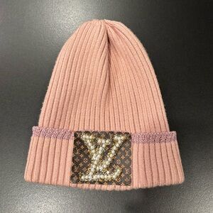LV Pink Beanie